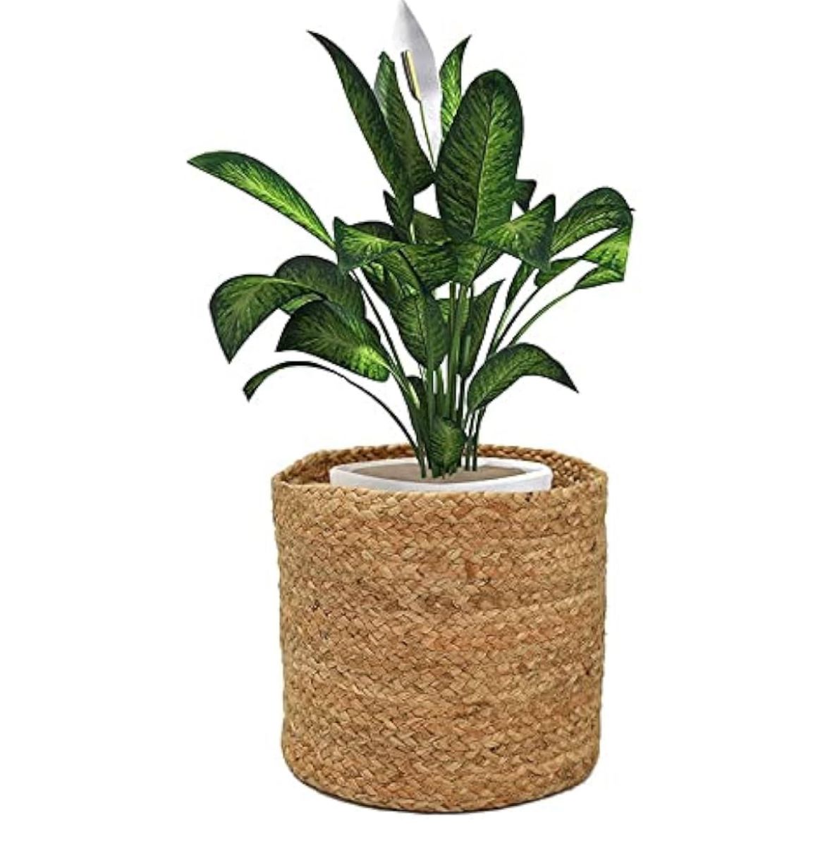 Jute Plant Basket for Planter - Planter Baskets for Home Balcony Garden
