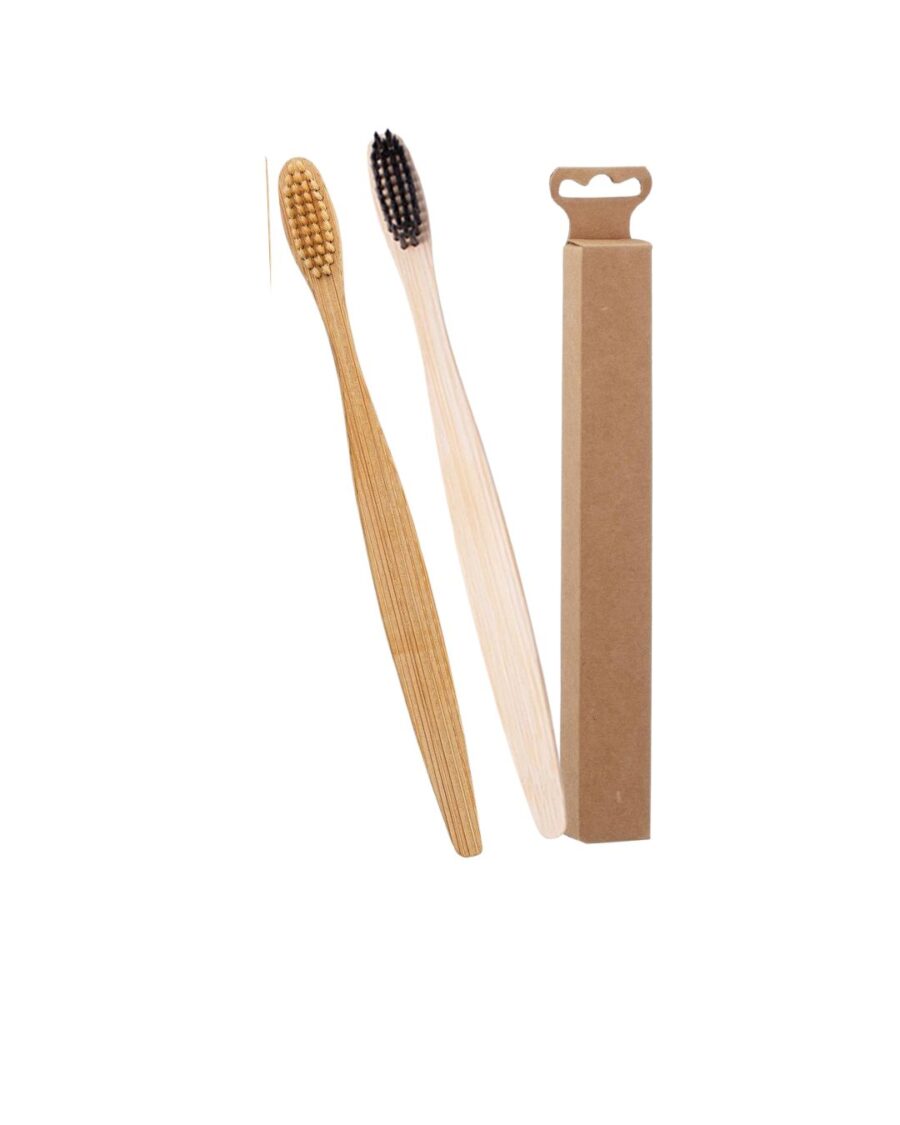 Bamboo Toothbrush for Adult (pack of 2)